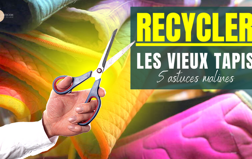 recycler les vieux tapis de selle