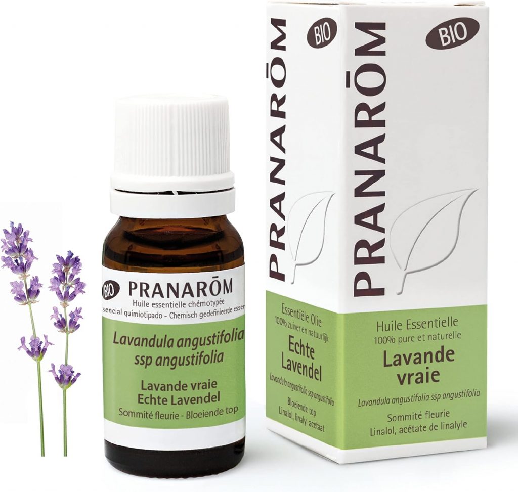 huile essentielle lavande flacon
